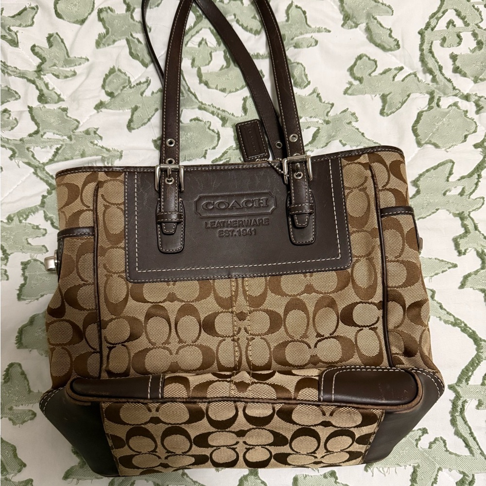 Vintage Coach Tote